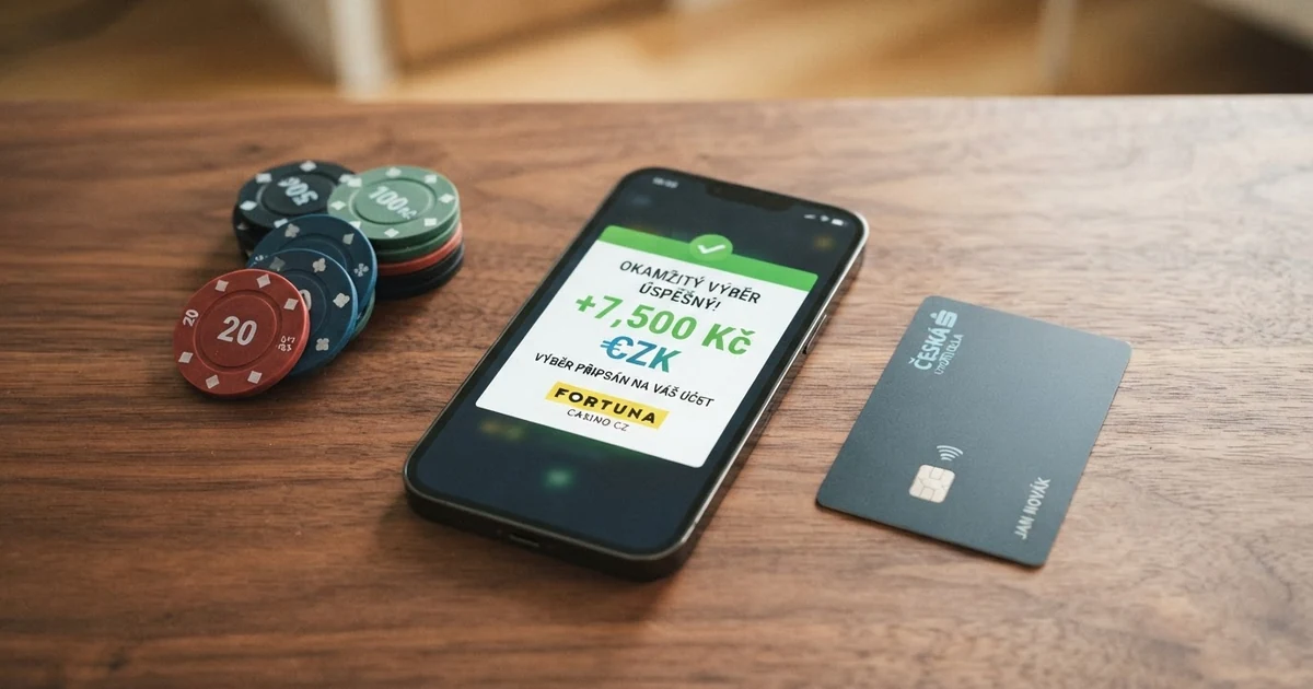 Přehled nejrychlejších platebních metod pro výběr z online casina — NeteraPay, Skrill, PayPal, platební karta a bankovní převod vedle sebe