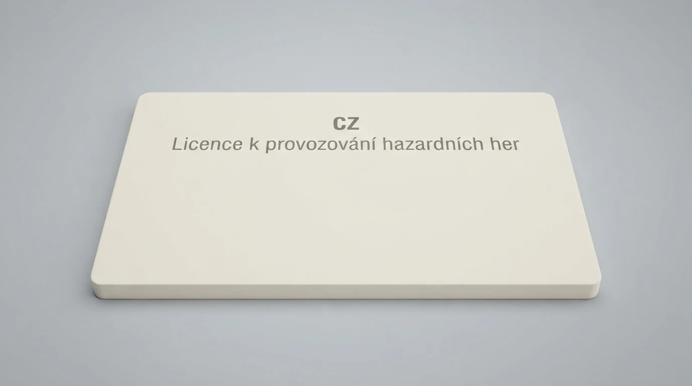 Úřední dokument s razítkem Ministerstva financí ČR a textem zákona o hazardních hrách
