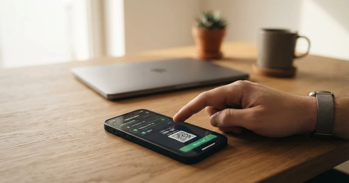 Rozhraní online kasina s výběrem kryptoměny Tether USDT a volbou sítě TRC-20 pro vklad